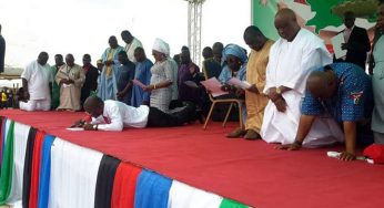 Ortom vs Jime: PDP supporters, appointees in Benue declare fasting and prayer after Supreme Court sacked Ihedioha of Imo