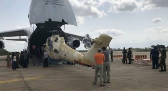 New gunships arrive Benue [PHOTOS]