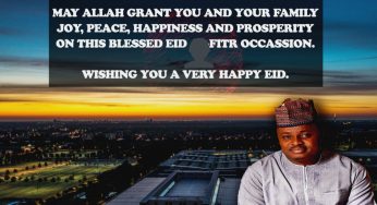 Eid El-Fit: Sunday Adama Ali wishes Muslim community happy celebration, denies dumping House of Assembly race