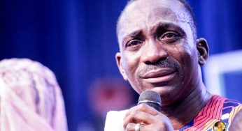 Dr. Paul Enenche, Dunamis members in tears as children with SS genotype changed to AA, another young lady with HIV healed