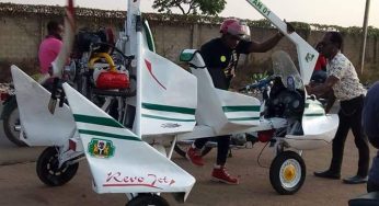 Benue man build helicopter in Gboko (PHOTOS)