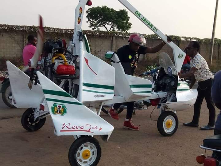 Benue man build helicopter in Gboko (PHOTOS)