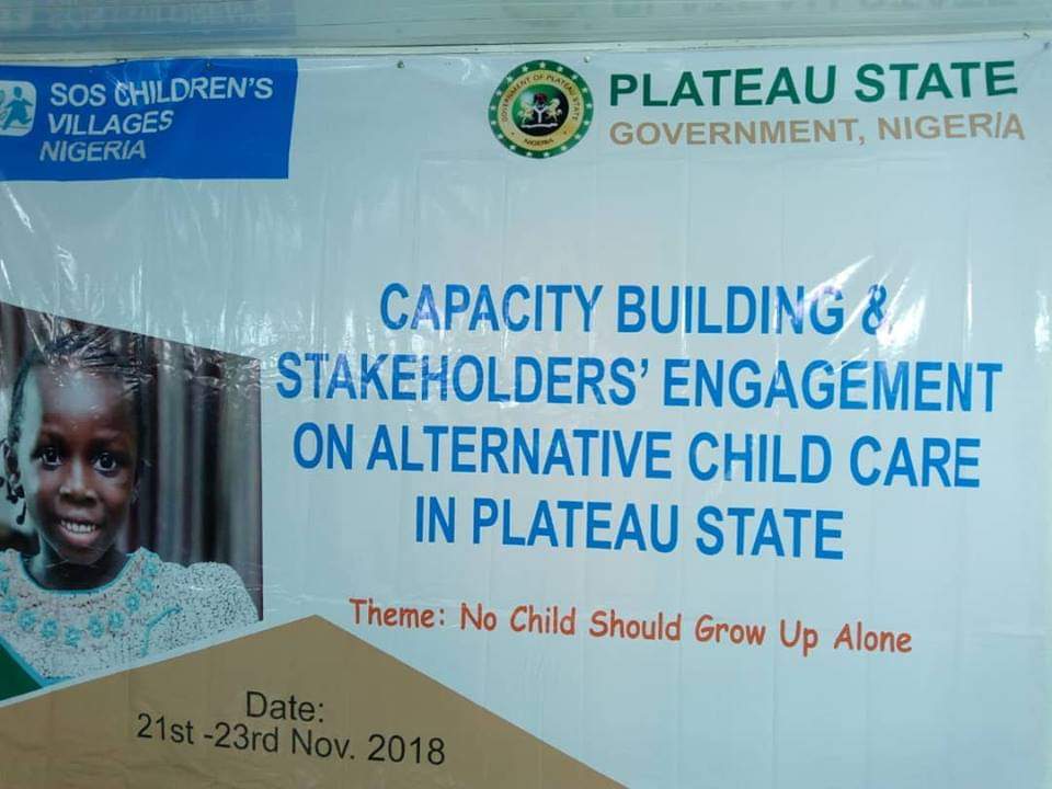 SOS Children’s Villages Partner Plateau State on Alternative Child Care (Photos)