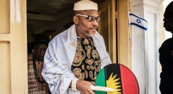 Nnamdi Kanu speakes on Aisha Buhari admitting PMB is dead, name those who brought Jubril