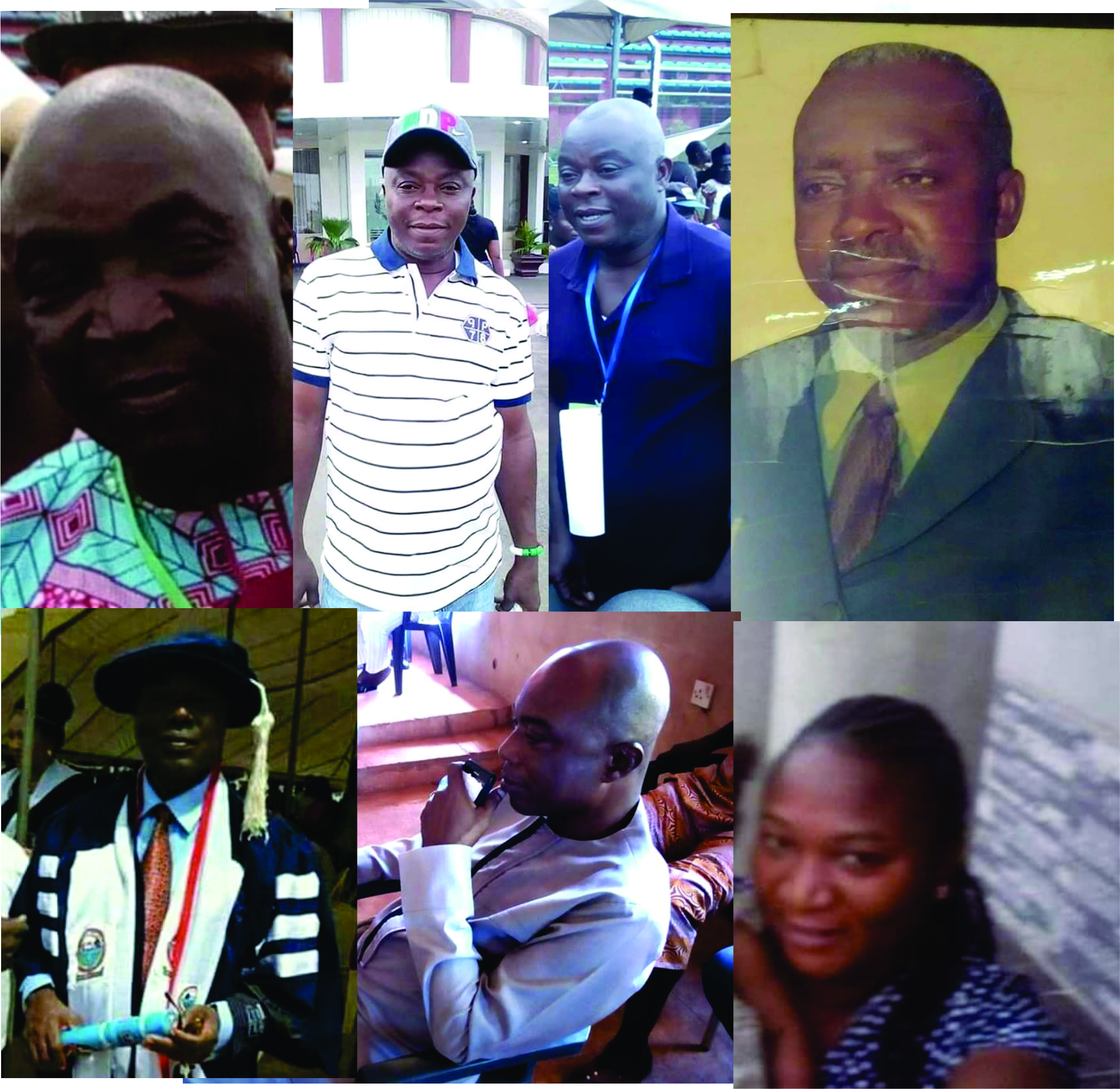 Photos of PDP supporters from Oju who died along Agatu road