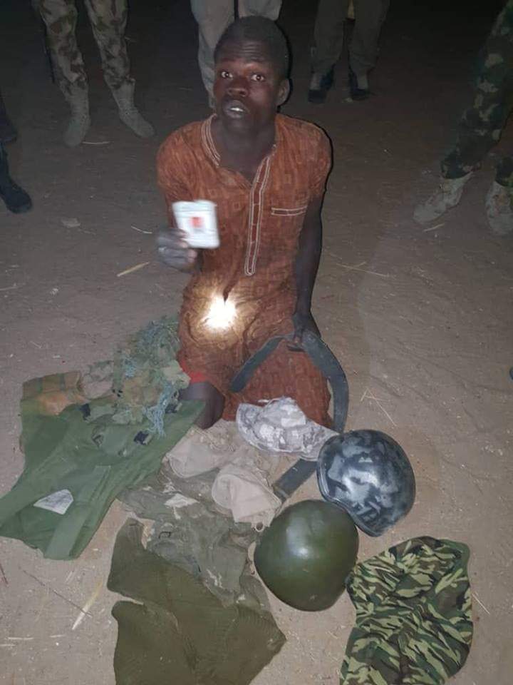 Boko Haram: Troop arrest notorious terrorist taking refuge at Bulabulim Ngarnam community in Borno