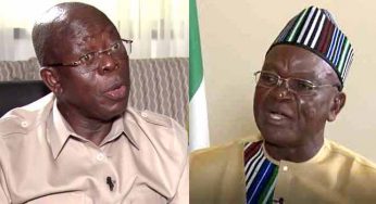 Alleged defamation of character: Oshiomohole loses bid to stop Gov. Ortom’s suit