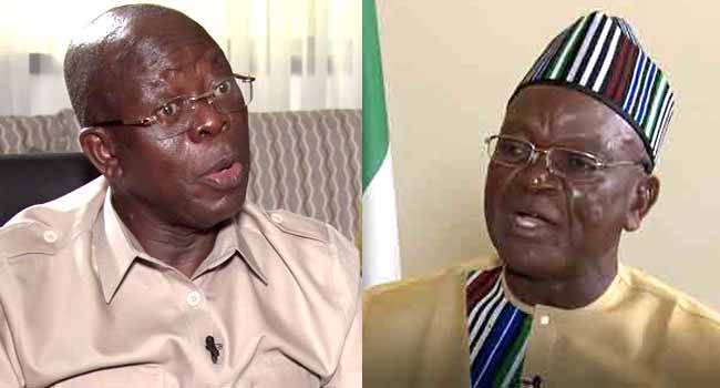 Alleged defamation of character: Oshiomohole loses bid to stop Gov. Ortom’s suit