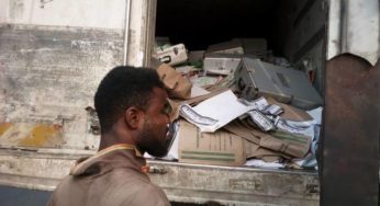 Task force intercepts vehicle loaded with INEC materials in Cross River