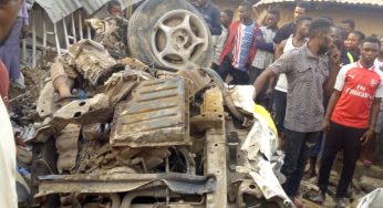 Ekiti Mourns as trailer loaded with Ondo senatorial candidate’s rice crushes residents to death