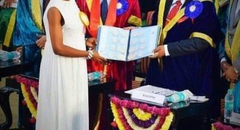 Emelife Chinelo: How Nigerian lady broke 100 years record in Indian University