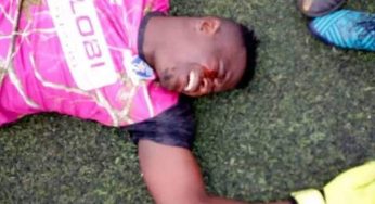 How Sunshine Stars FC coach attacked, injured Lobi Stars goal keeper during build up section in Akure