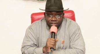 Governor Dickson declines assent to bill seeking life pension for Bayelsa lawmakers, give reasons