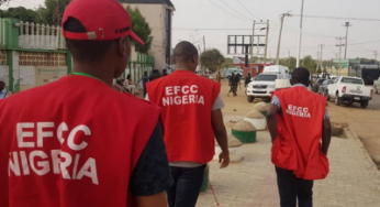 See teenage Yahoo Yahoo boys arrested by EFCC in Efa [Photos]