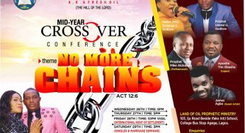 Prophet Udensi holds mid-year cross-over conference, offers free transportation, accommodation