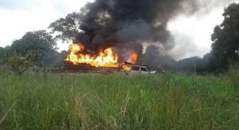 How Buhari reacted to Benue tanker explosion, warns Nigerians