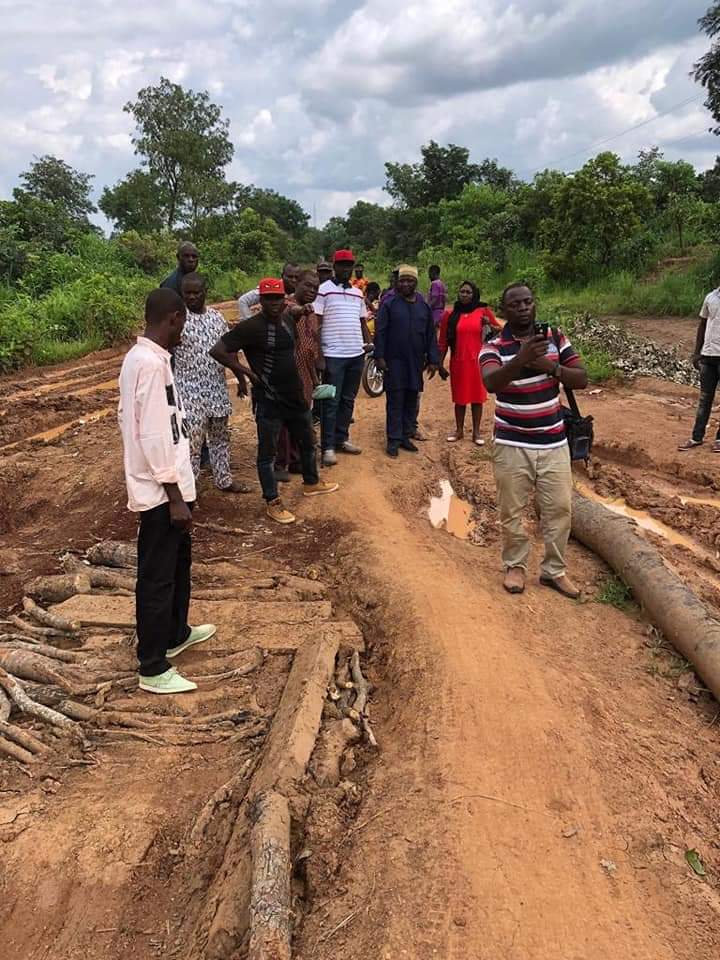 Benue: James Oche moves to rehabilitate Ado roads (PHOTOS)