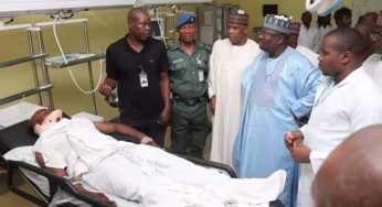 Shiites protest: Senate president, Ahmed Lawan visits victims, calls for arrest of perpetrators (Photos)