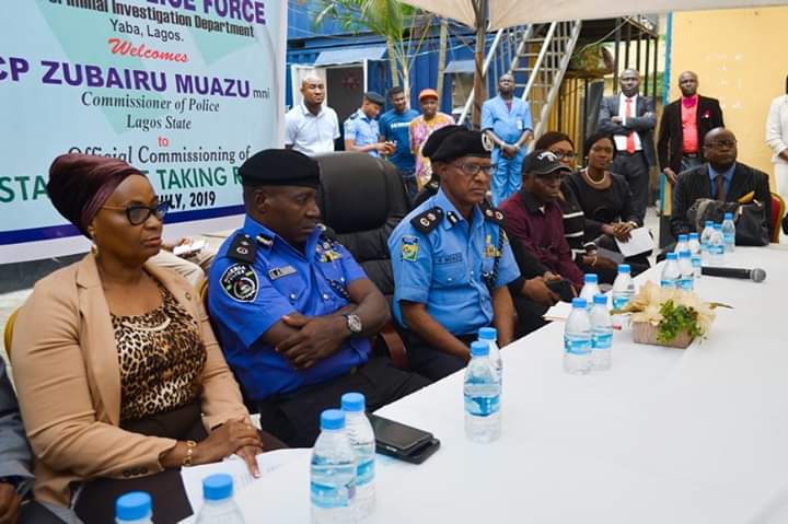 Lagos police introduces new ultra modern Statement taking room