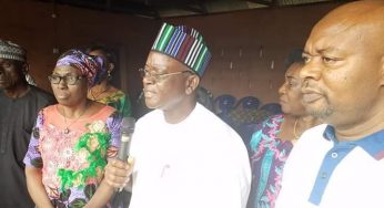 Ochanya: Ortom visits family of young girl allegedly raped to death by Benue poly lecturer, son (Photos)