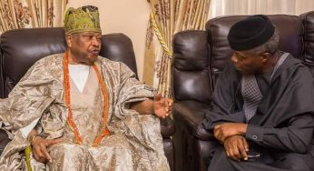 Osinbajo speaks on consultation with Traditional Rulers to improve security