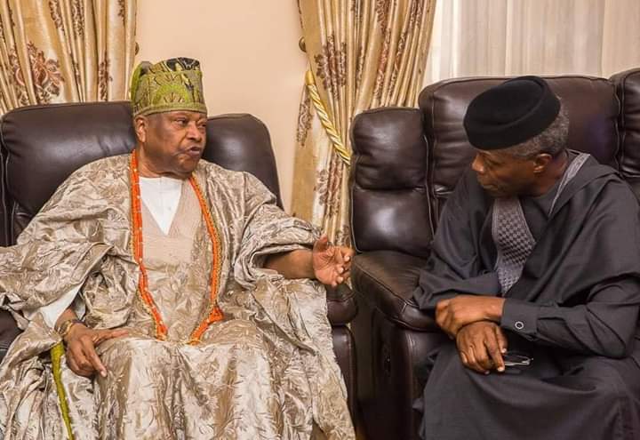 Osinbajo speaks on consultation with Traditional Rulers to improve security