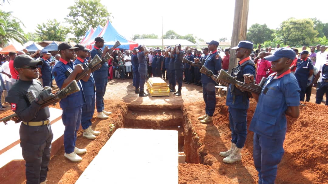 Ogah Jumbo Ochigbo: More photos from the burial of Idoma-born Civil Defense officer killed by police