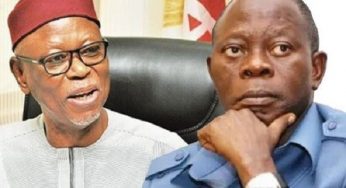 Edo Crisis: Stop playing God – Oyegun tells Oshiomohle