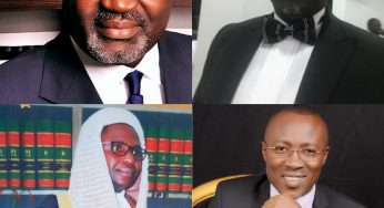 Meet four Idoma sons who are Senior Advocates of Nigeria (SANs)