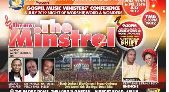 Micah Stampley, Panam Percy Paul, Nathaniel Bassey, others storm Glory Dome as Dunamis holds Music Ministers’ Conference, ‘The Minstrel’ [See details]