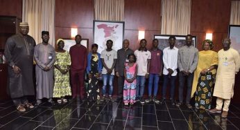 Gov. El-Rufai receives trending Sci-Fi teenage filmmakers