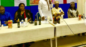 See details of Abba Moro’s meeting with Benue in Diaspora in London, UK (Photos)