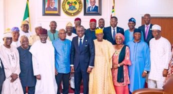 NDA Alumni: Gov. Sanwo Olu hosts David Mark, others (Photos)