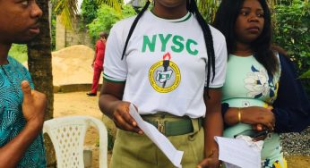 Benue-born corps member donates portable borehole to Akwa Ibom community (PHOTOS)