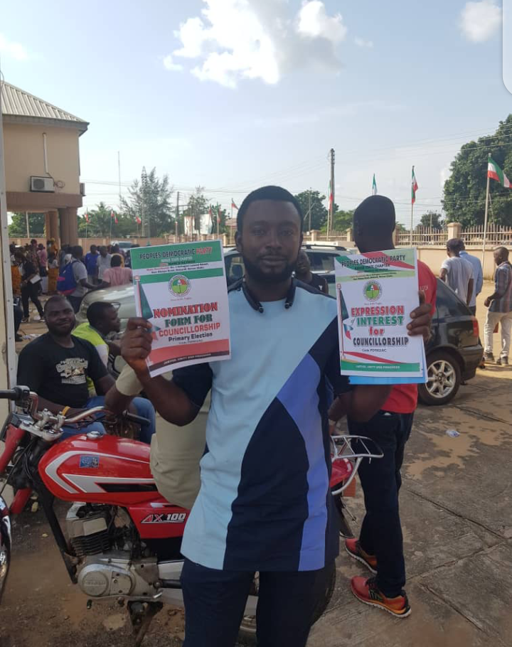 Benue LG polls: Otukpa rejoices as philanthropist Hon. Jacob Idoko picks councillorship nomination form