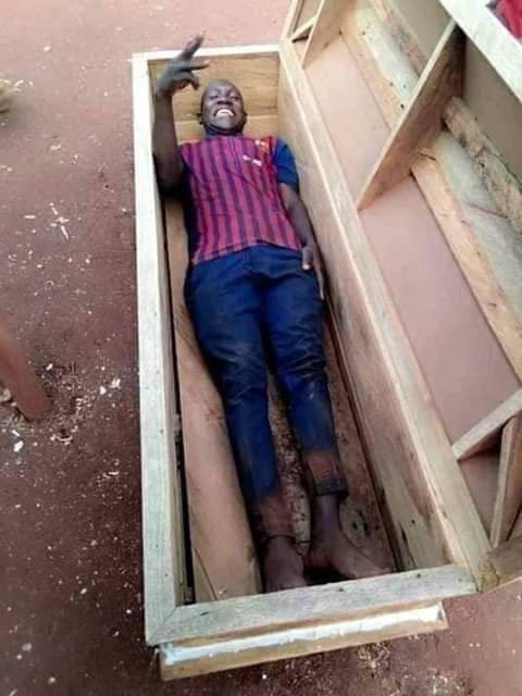 Young man dies 24 hours after snapping inside coffin in Benue