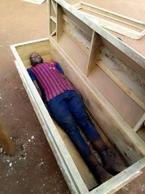 Isaac Terkende: Young man dies in Benue 24 hours after snapping inside coffin (Photos)