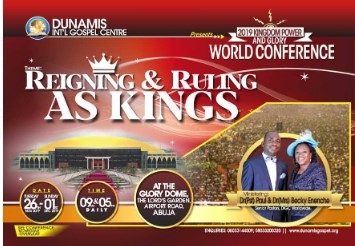 #KPGC2019: Activities for Dunamis 2019 Kingdom Power and Glory Conference revealed