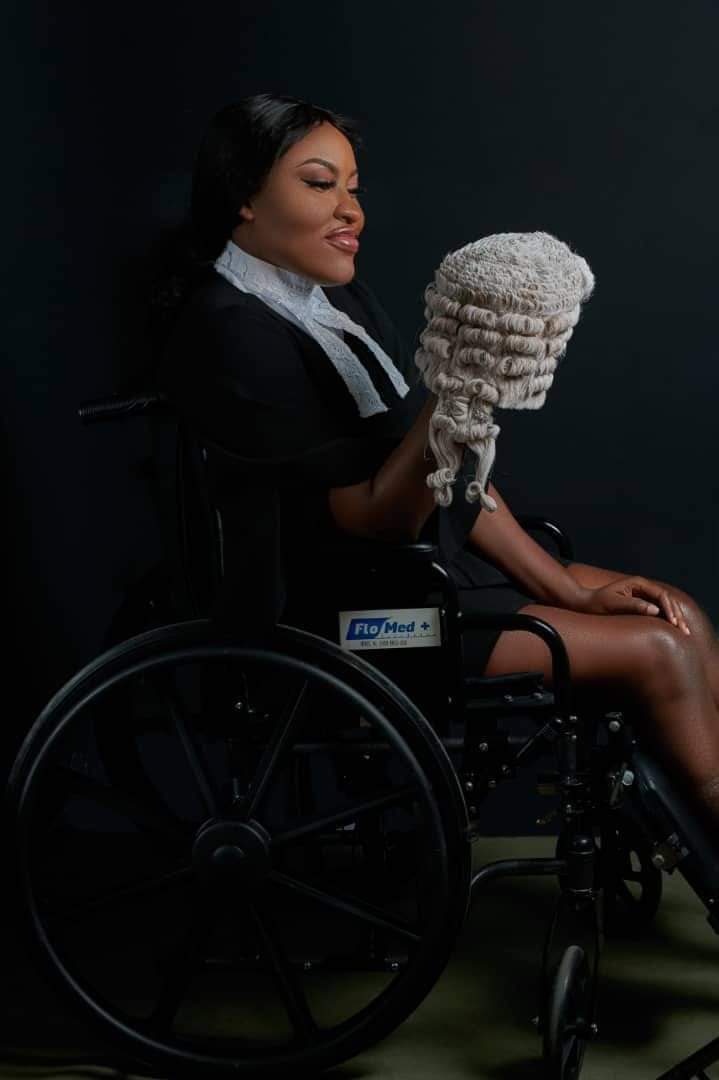 Benue Links Akwanga crash survivor, Ufuoma Peace Oghenerume, to be called to Nigerian Bar