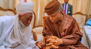 Your loyalty to Buhari is tested – Daura Emir tells Osinbajo