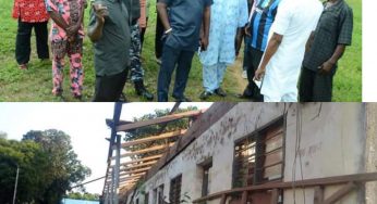 10 years of abandonment: Oche moves to rehabilitate dilapidated old Ado council secretariat