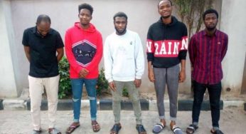 Yahoo yahoo: EFCC secures conviction of 3 Idoma boys, 2 others over internet fraud