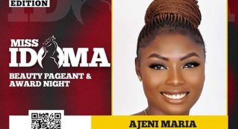 Ogbadibo-born Ajeni Maria emerges Miss Idoma 2019