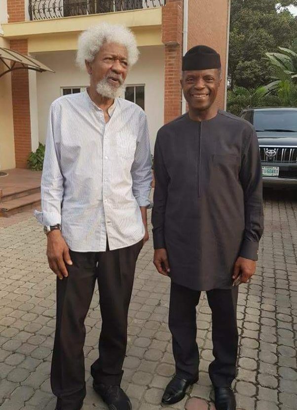 Why I boycotted Wole Soyinka’s award – Osinbajo