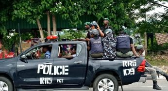 Armed robbers trapped in Mpape First Bank, Abuja