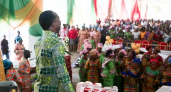 Christmas Welfare Ministration: Dr. Paul Enenche and wife, Dr. Becky of Dunamis reach out to widows, orphans, others (PHOTOS/VIDEO)