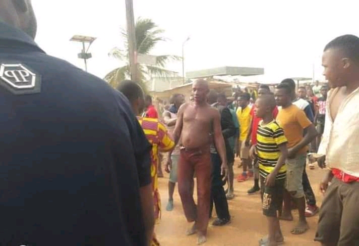 Suspected robber set on fire in Benue community (PHOTOS)