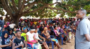 Drug Abuse: Oche “G12” urges Iwili, Ai-Eya, Okpaflo residents to always seek Doctors advise before taking medications (Photos)