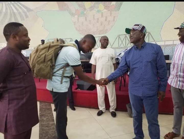 Ortom reappoints man who trekked from Abuja to Benue to celebrate his court victory as Special Assistant