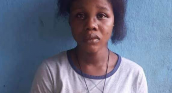 20 year-old woman in police net for stabbing husband to death (Photo)